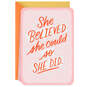 She Believed She Could Blank Card for Her, , large image number 1