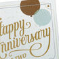 Gold and Silver Balloons Anniversary Card for Parents  image number 4