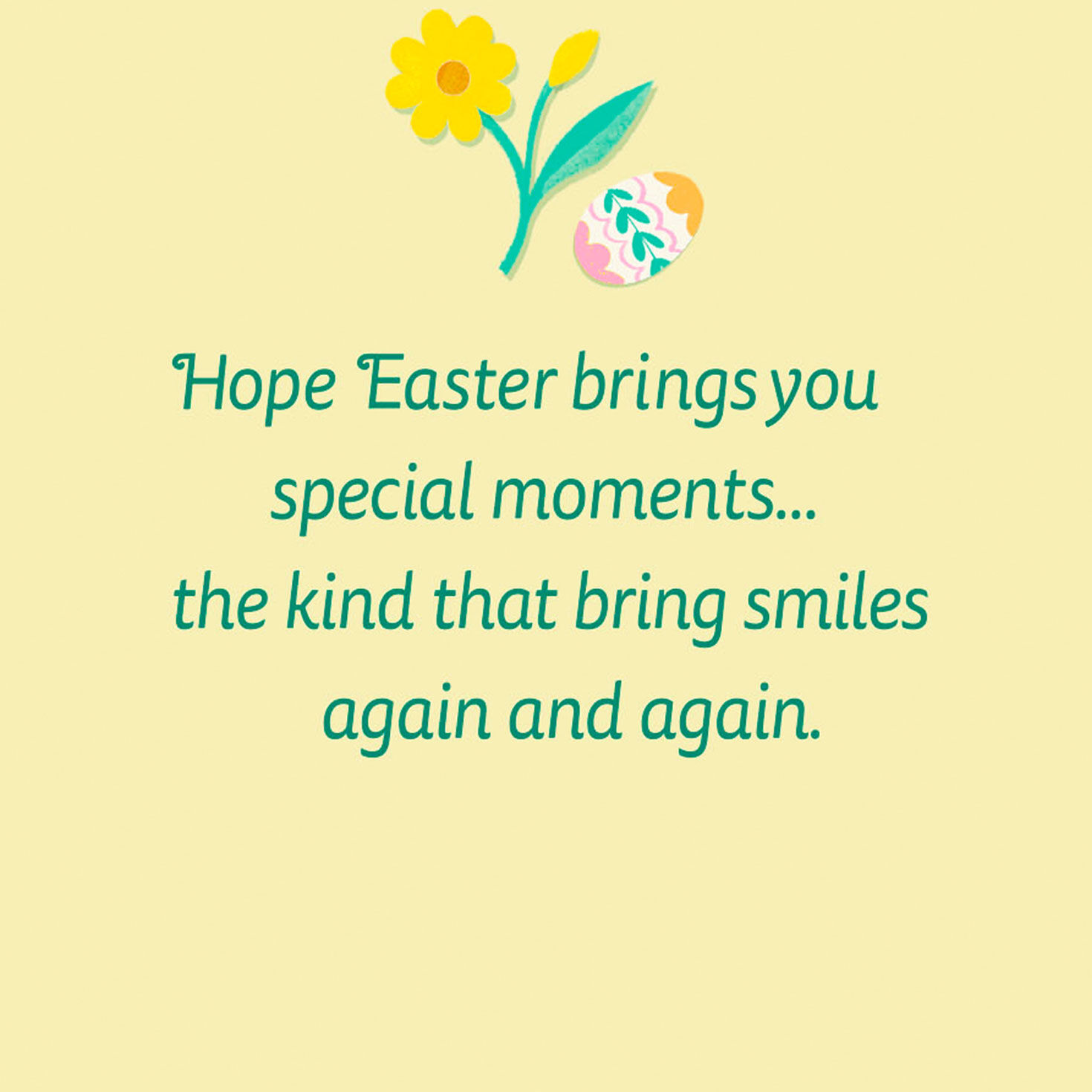 Easter Blessings to You Easter Card, , large image number 2