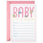Pink Lettering Baby Shower Invitations, Pack of 10, , large image number 2