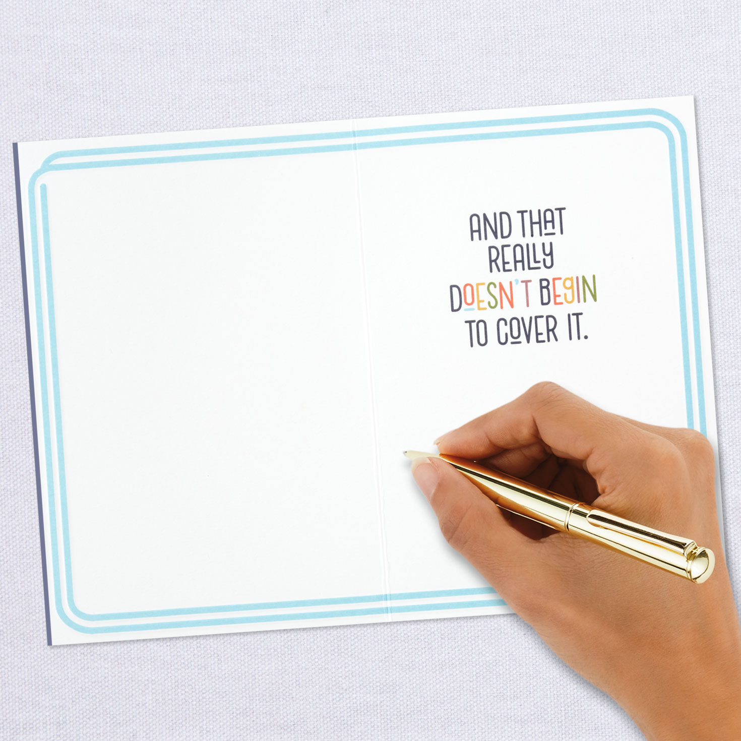 Thanks a Million Thank-You Card, , large image number 6