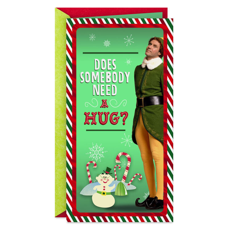 Elf Need a Gift? Funny Money Holder Christmas Card