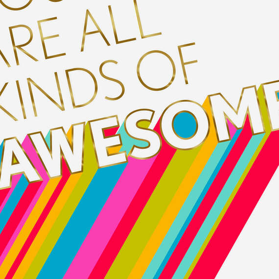You're Awesome Administrative Professionals Day Card, , large image number 4