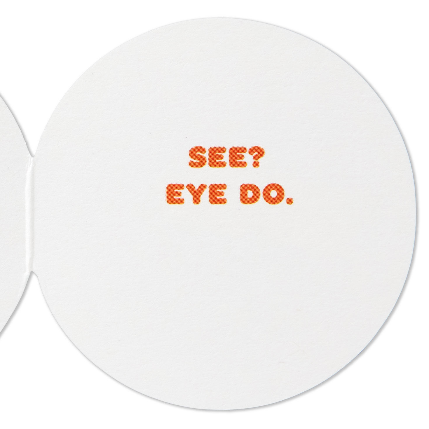 Eyes in Jar "Eye Love You" Halloween Card Sentiment image number 2