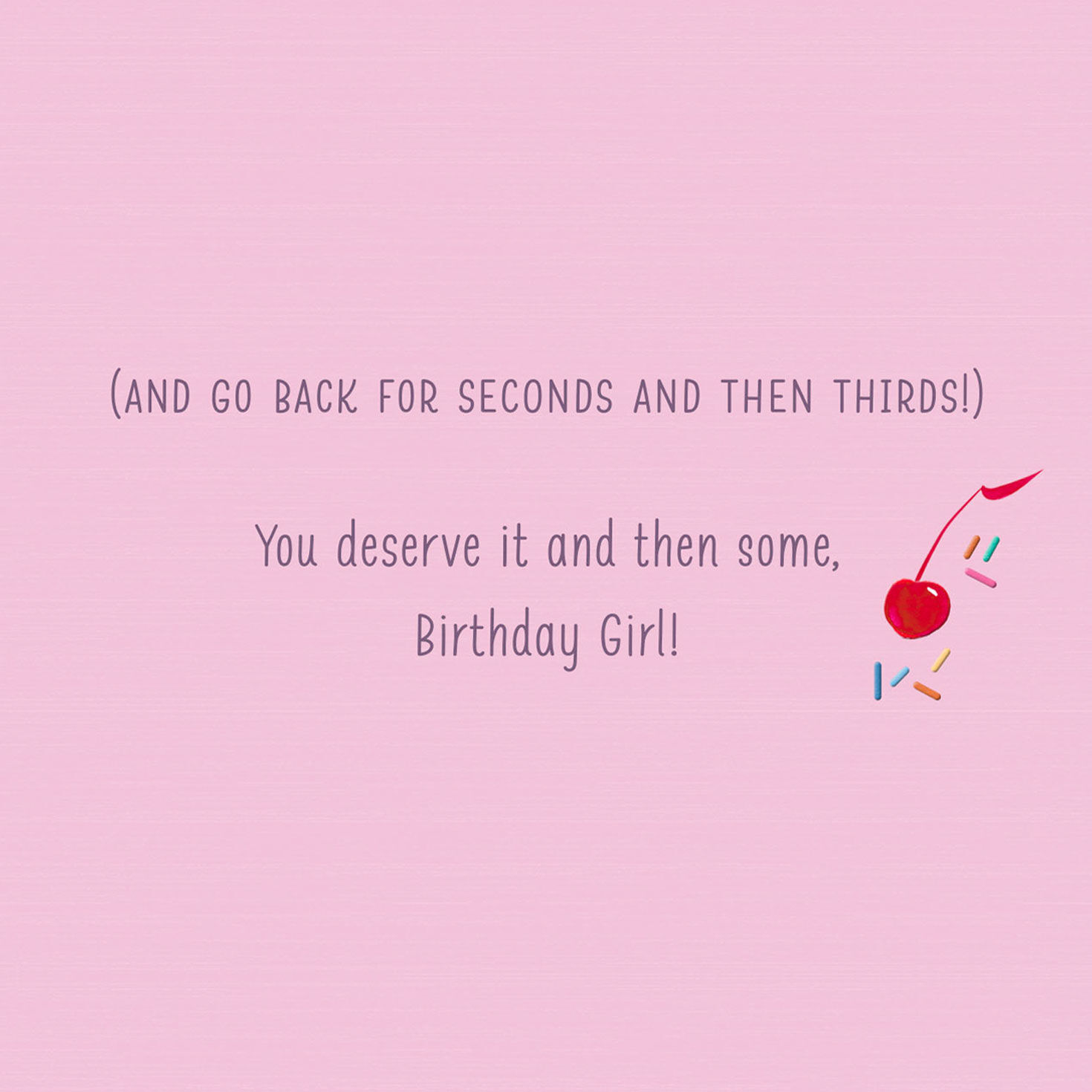 Sweet Treats Birthday Card for Her Sentiment image number 2