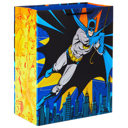 13" DC Comics™ Batman™ on Blue Large Gift Bag, 