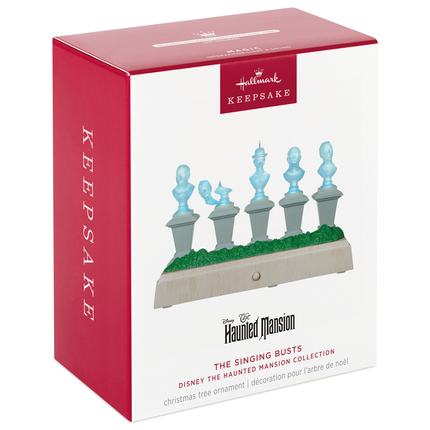 Disney The Haunted Mansion Collection The Singing Busts Ornament With