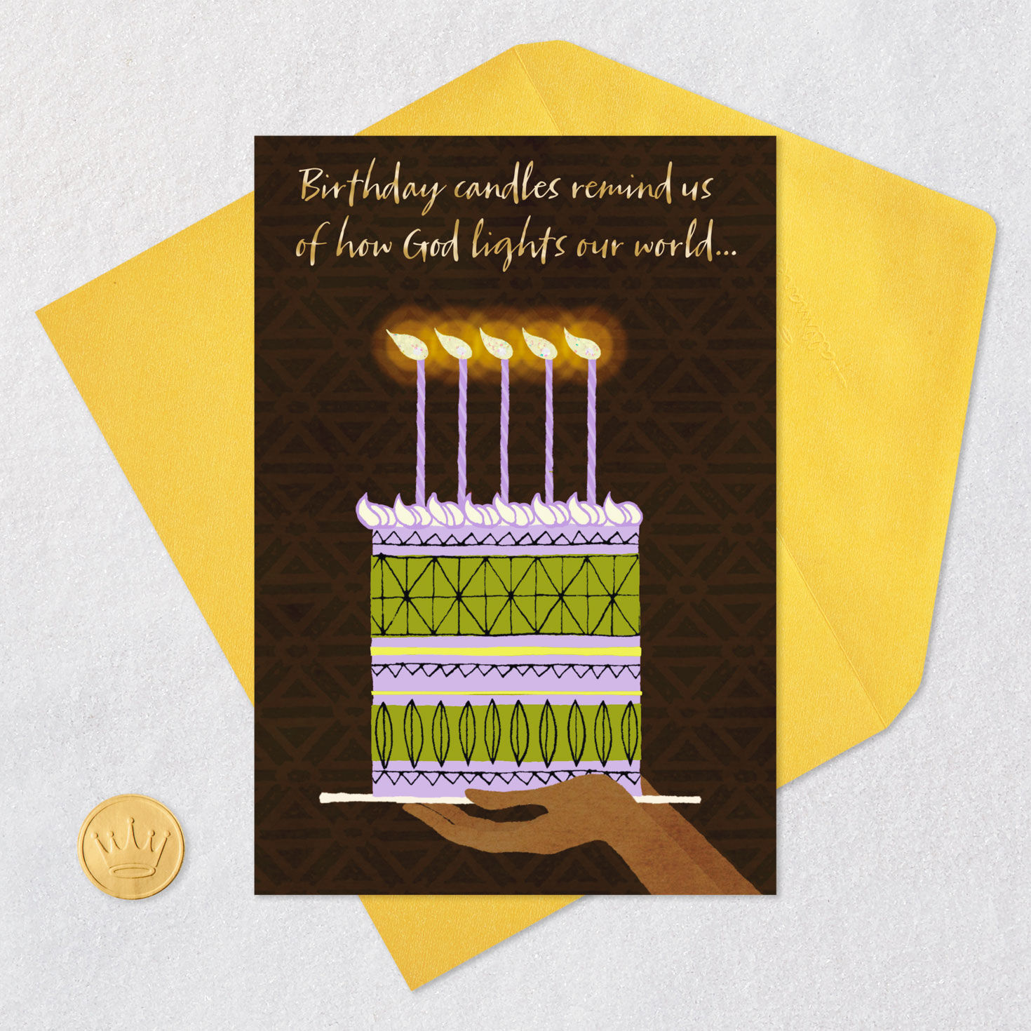 God Lights Our World Birthday Card for only USD 2.50 | Hallmark