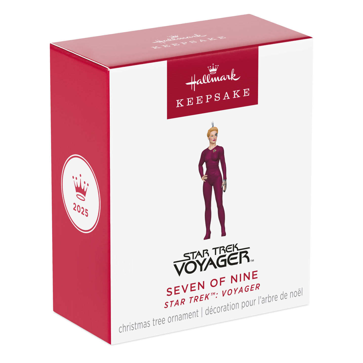 Star Trek Voyager Seven of Nine Keepsake Ornament package front image number 7