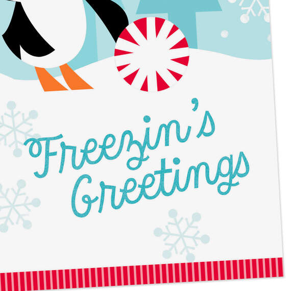 Freezin's Greetings Money Holder Holiday Cards, Pack of 6, , large image number 4