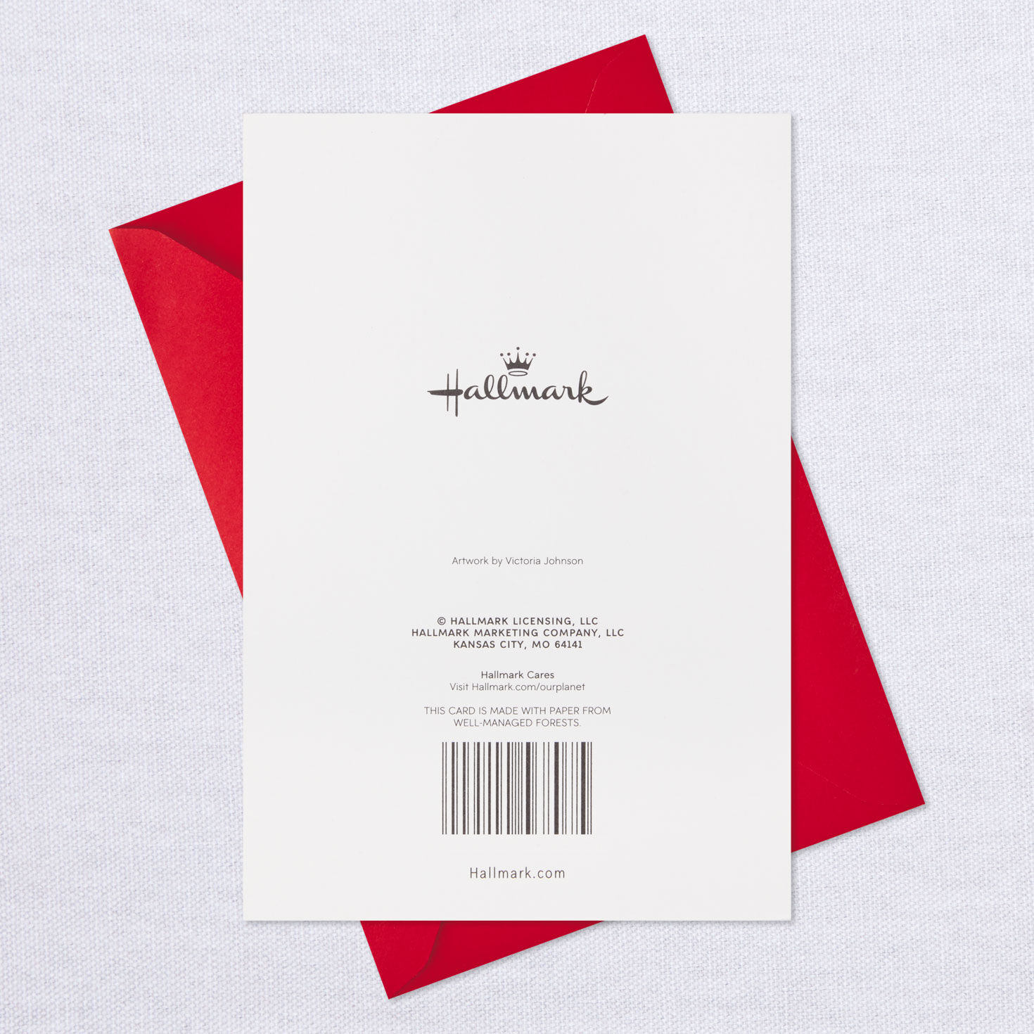 Love and Happiness Christmas Card for Friend, , large image number 7