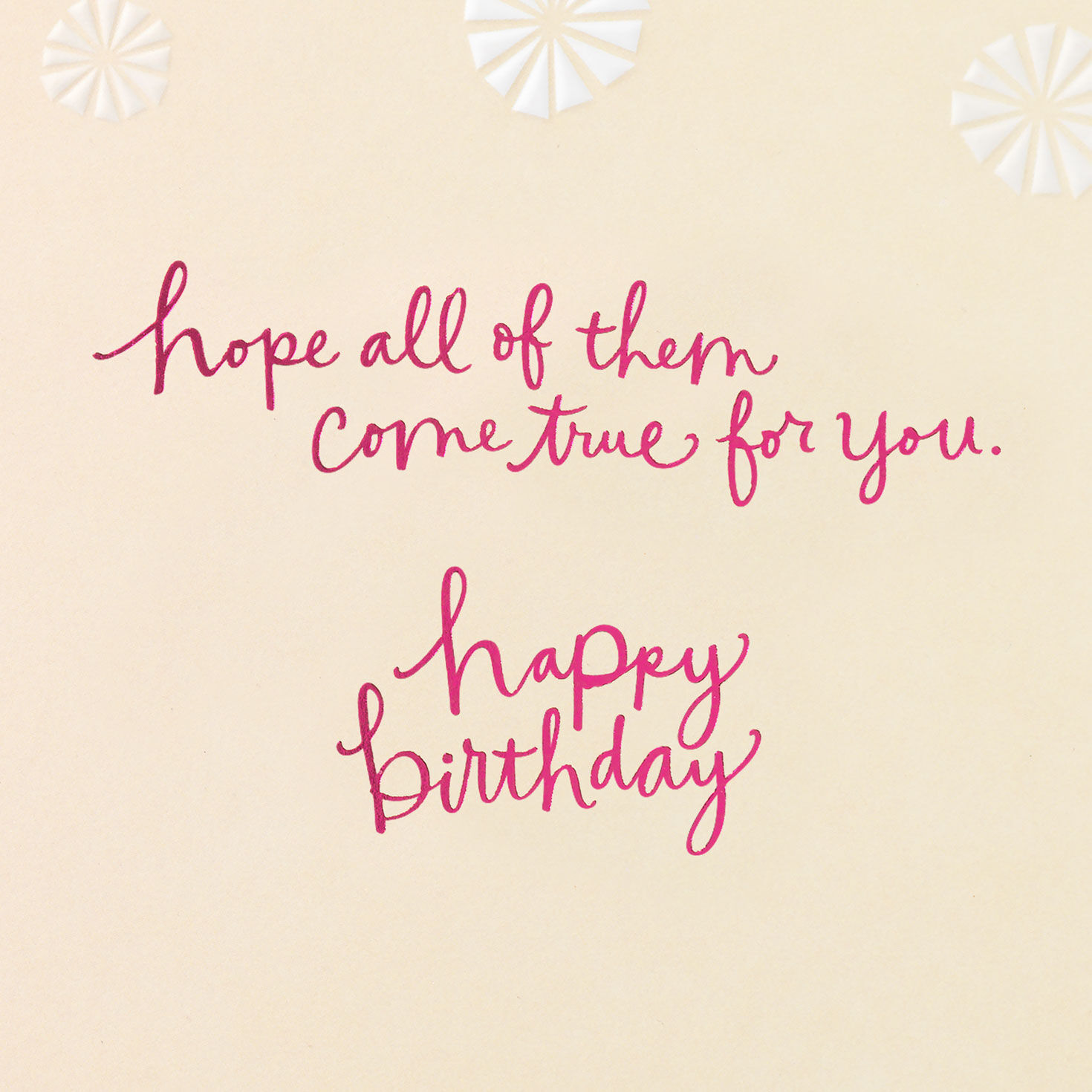 Candles and Flowers Birthday Card for Woman Sentiment image number 2