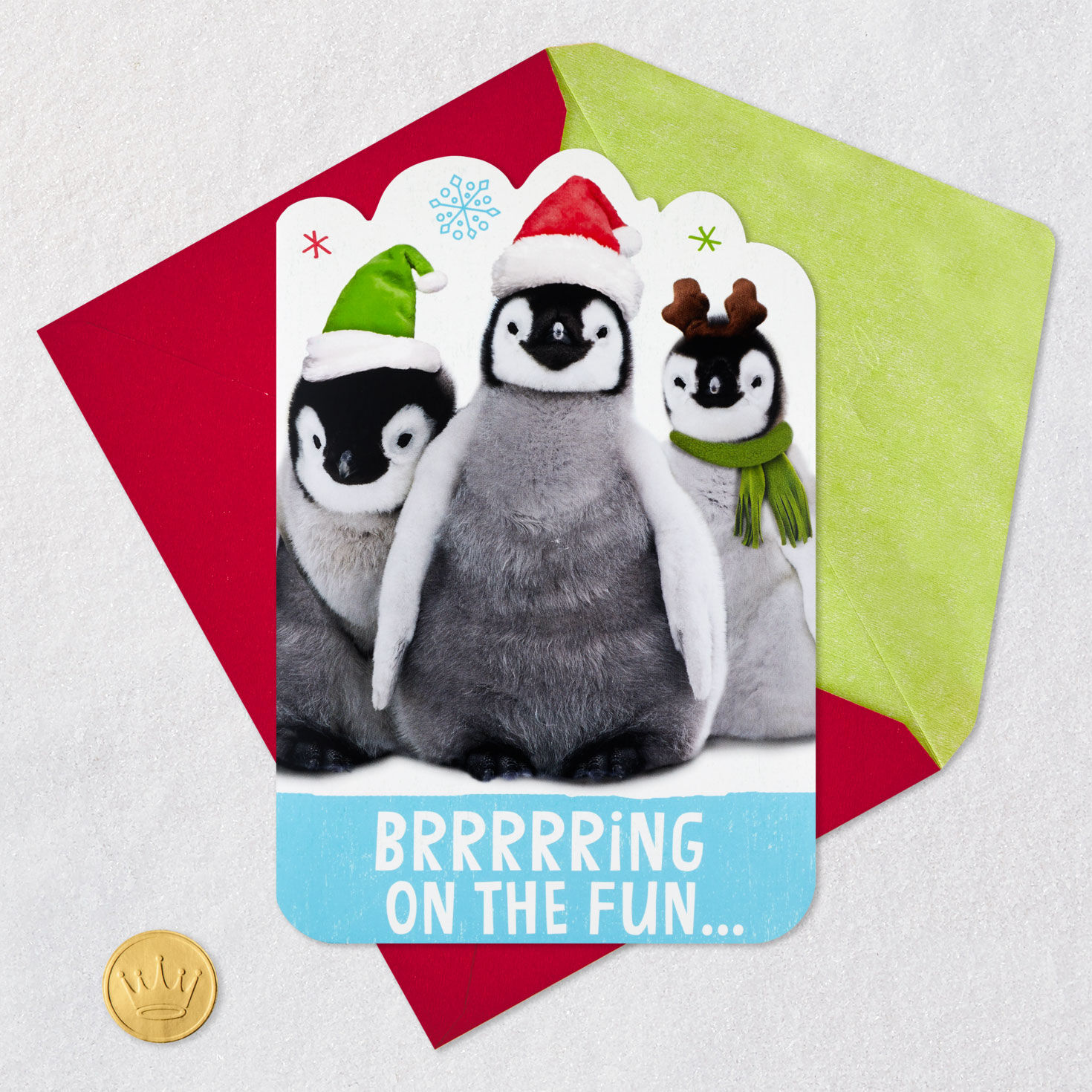 Bring on the Fun Penguins Musical Christmas Card for only USD 6.59 | Hallmark