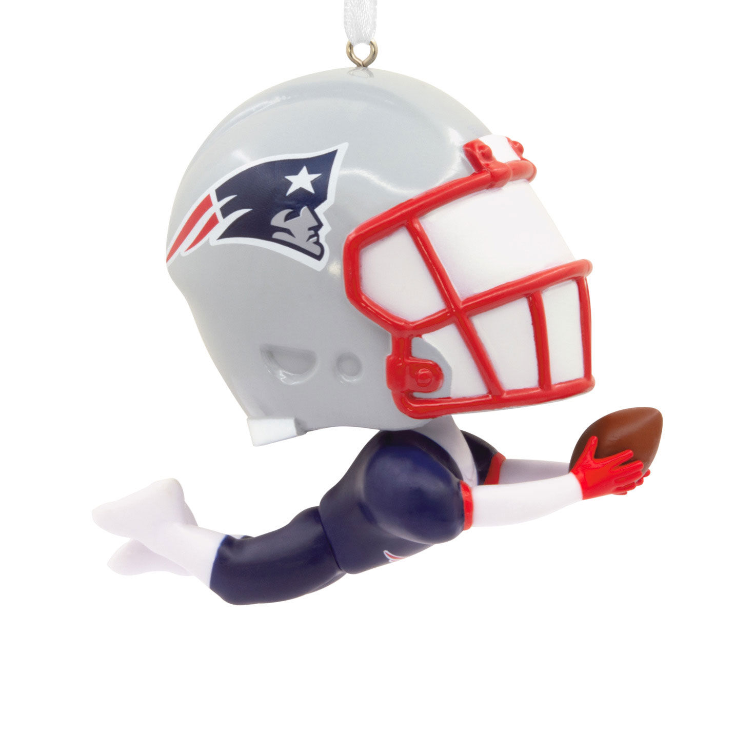 NFL New England Patriots Bouncing Buddy Hallmark Ornament, , large image number 5