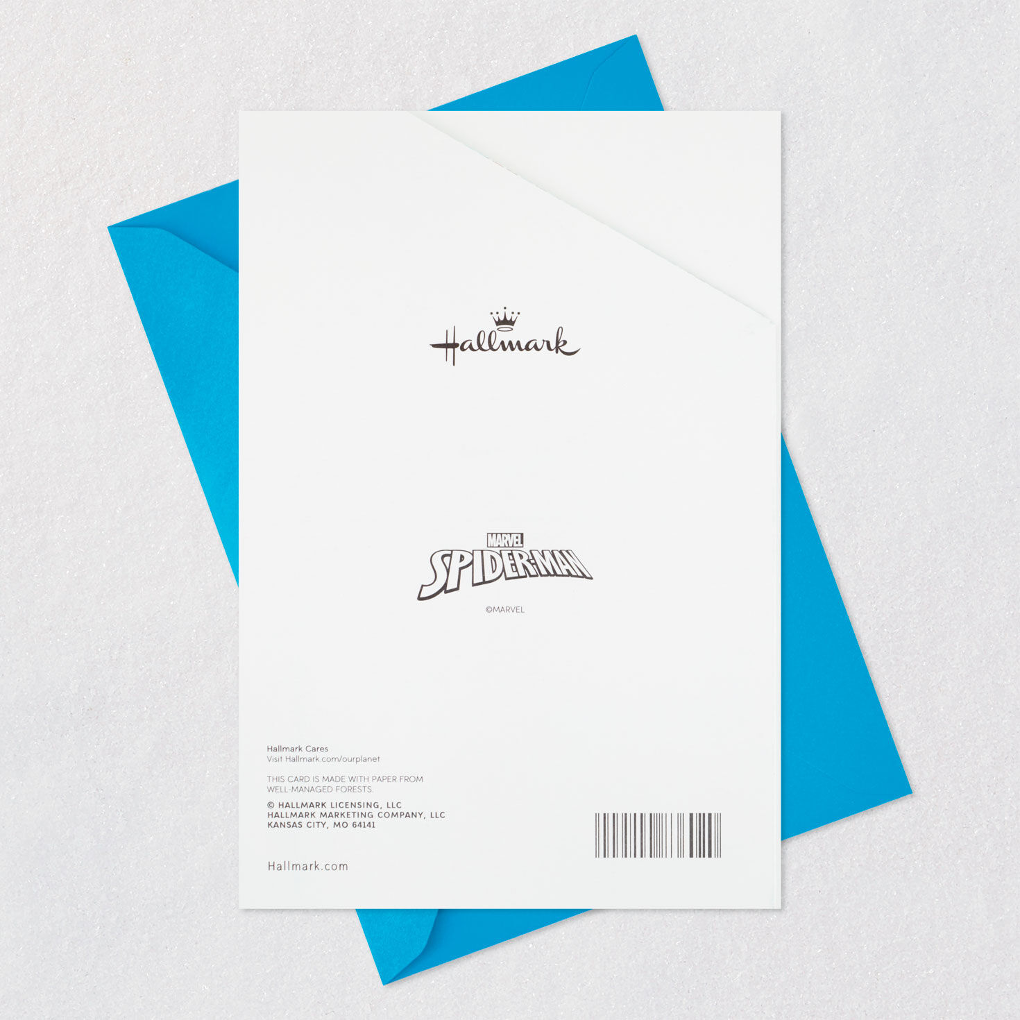 Marvel Spider-Man Pop-Up 6th Birthday Card for Boy Card Back with Envelope image number 8