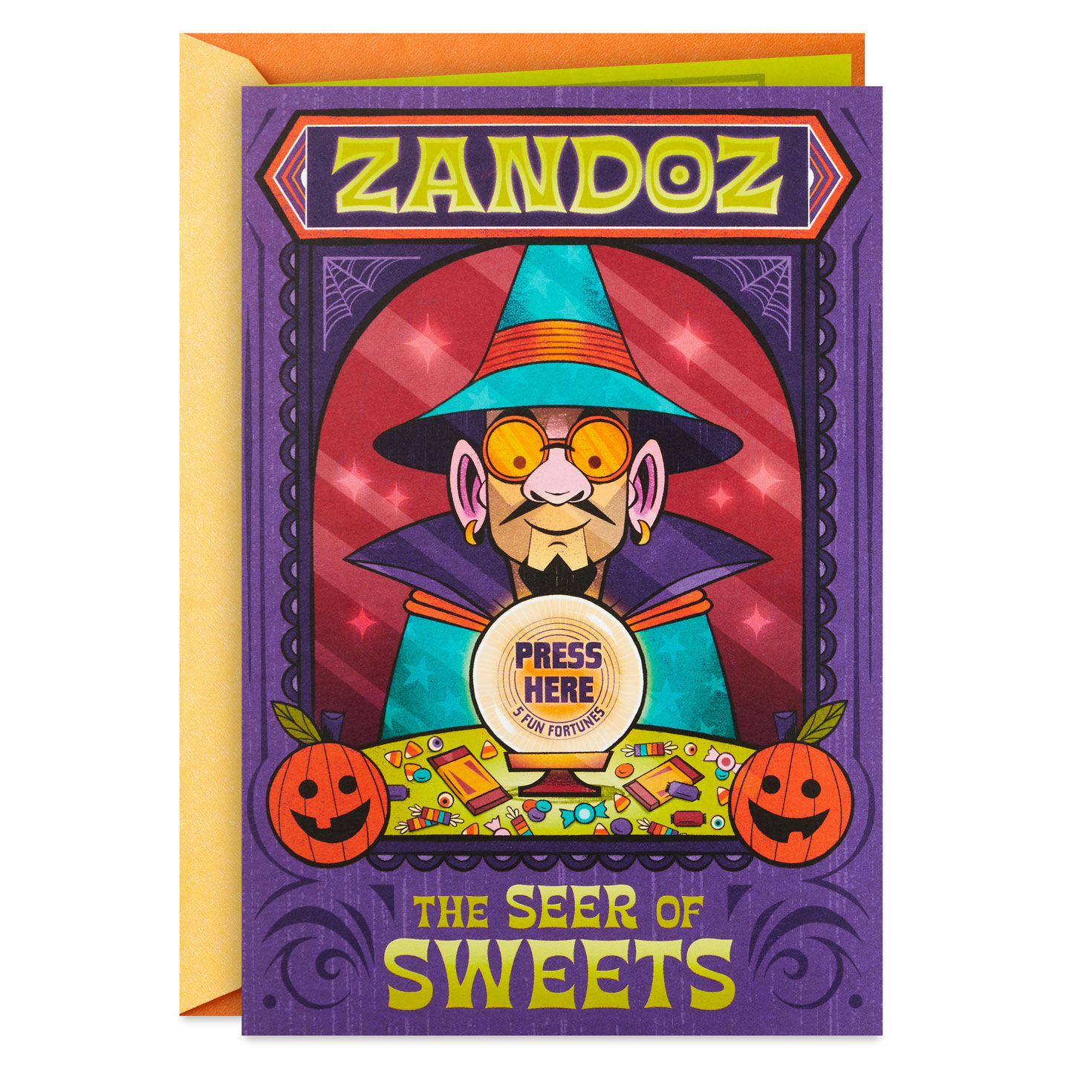 Fortune Teller Halloween Card With Sound