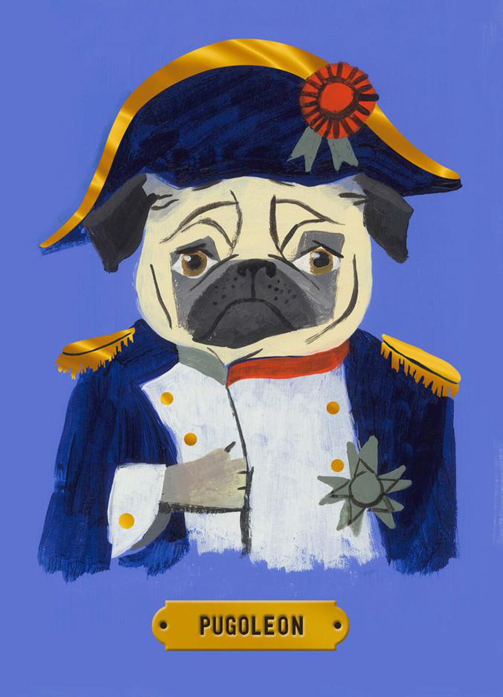 Napoleon Pug Birthday Card Greeting Cards Hallmark