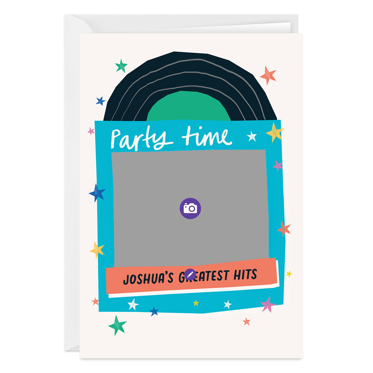 Party Time Custom Birthday Card, , large image number 3