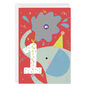 Festive Elephant Custom First Birthday Card, , large image number 3
