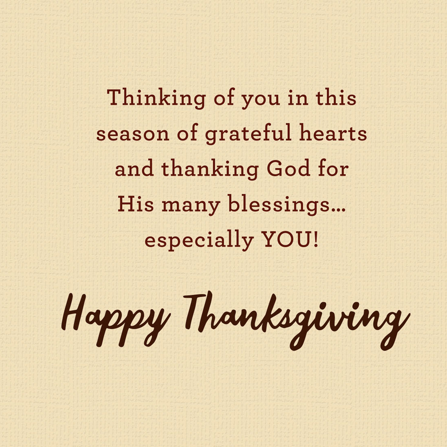 Village and Road Religious Thanksgiving Card sentiment image number 2