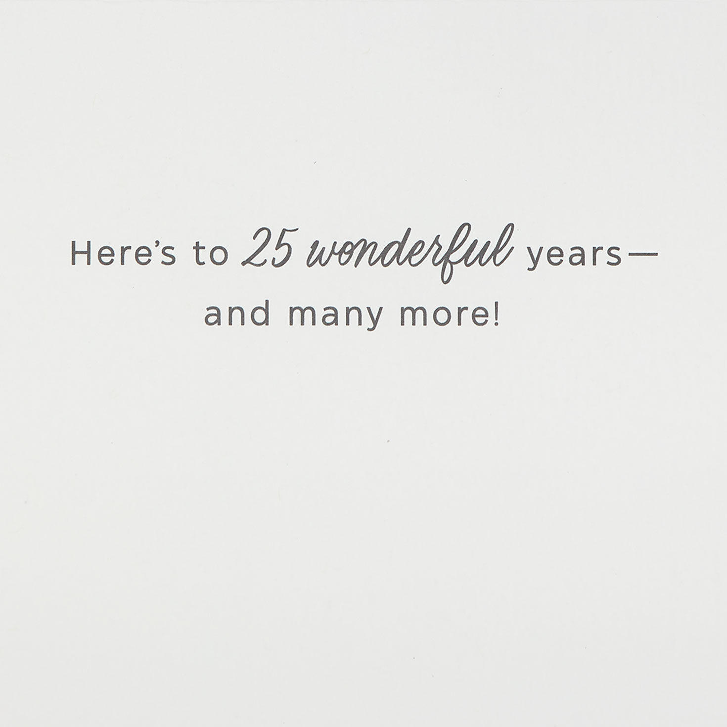 You Love Each Other With Everything 25th Anniversary Card, , large image number 3