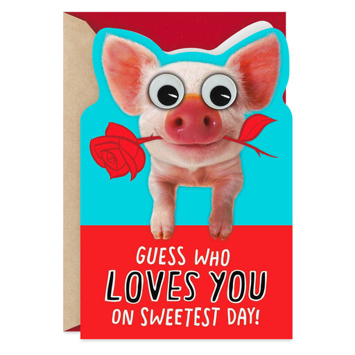 Guess Who Loves You Funny Sweetest Day Card, 