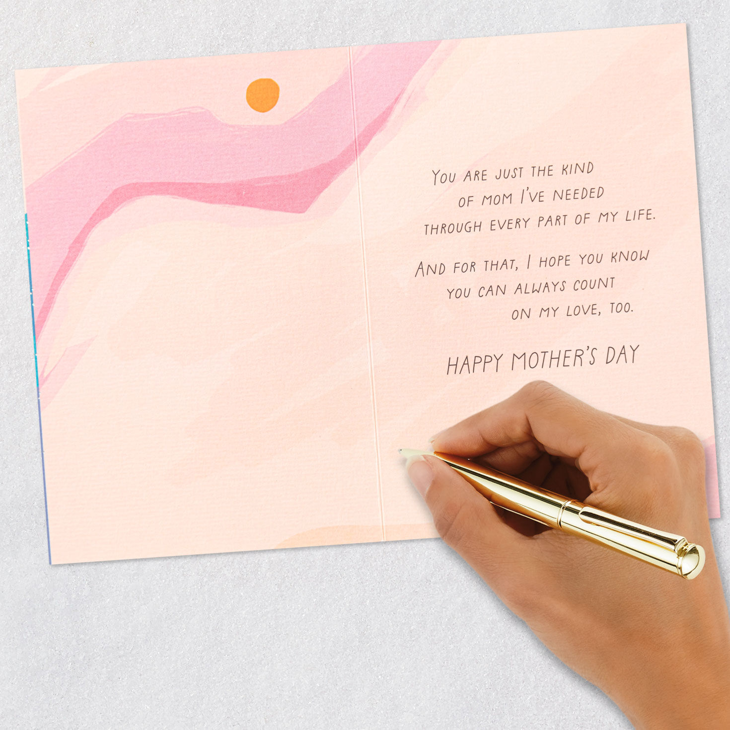 Morgan Harper Nichols Abstract Landscape Mother's Day Card Signing card image number 6