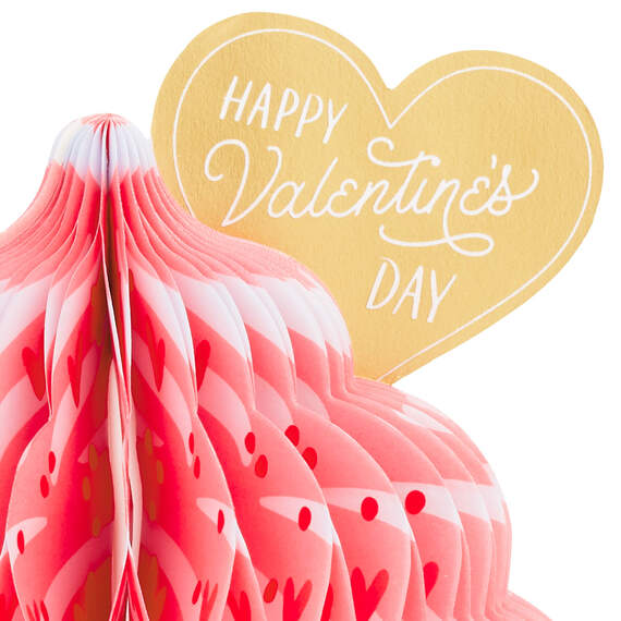 Cupcake Extra Sweet Honeycomb 3D Pop-Up Valentine's Day Card, , large image number 6