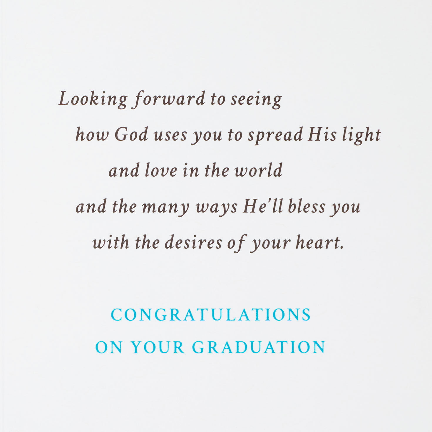 You Are Special Religious College Graduation Card for only USD 3.99 | Hallmark