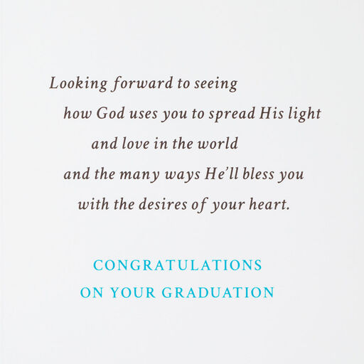 You Are Special Religious College Graduation Card, 