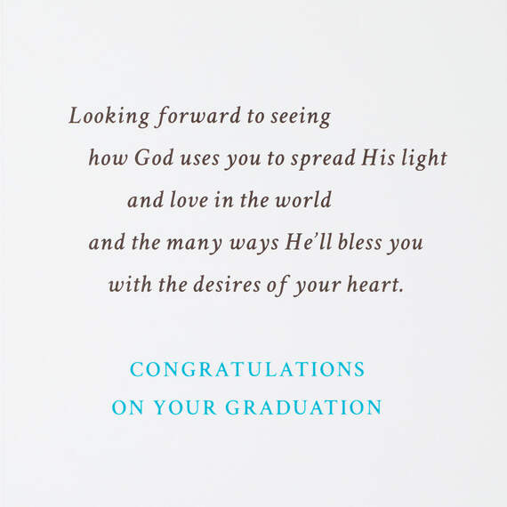 You Are Special Religious College Graduation Card, , large image number 2