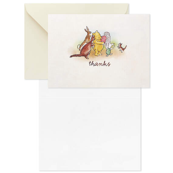 Disney Winnie the Pooh Boxed Blank Thank-You Notes, Pack of 10, , large image number 3