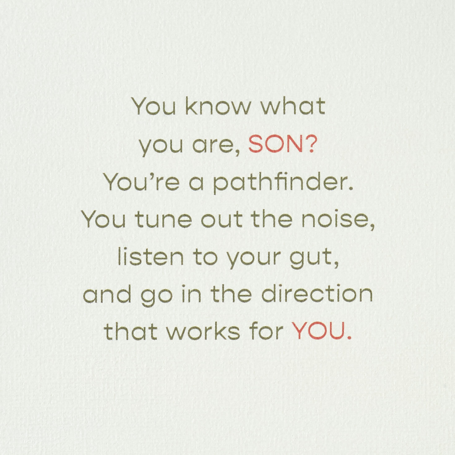 Proud of How You Find Your Own Path Birthday Card for Son With Decal for only USD 7.99 | Hallmark