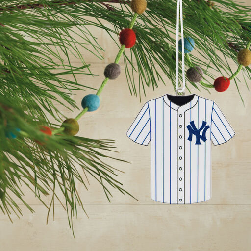 MLB New York Yankees™ Baseball Jersey Metal Hallmark Ornament, 