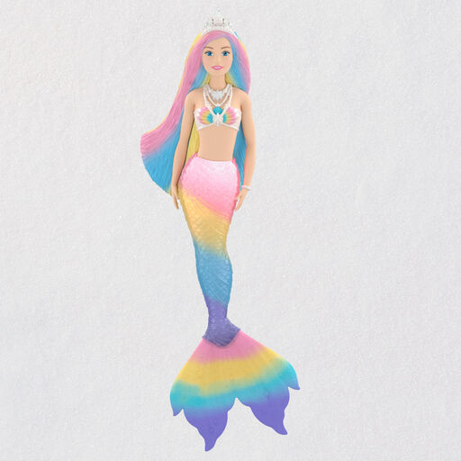 Mermaid Barbie™ Ornament With Light, 