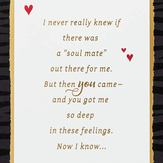 My Soul Mate, My Love Valentine's Day Card, , large image number 2