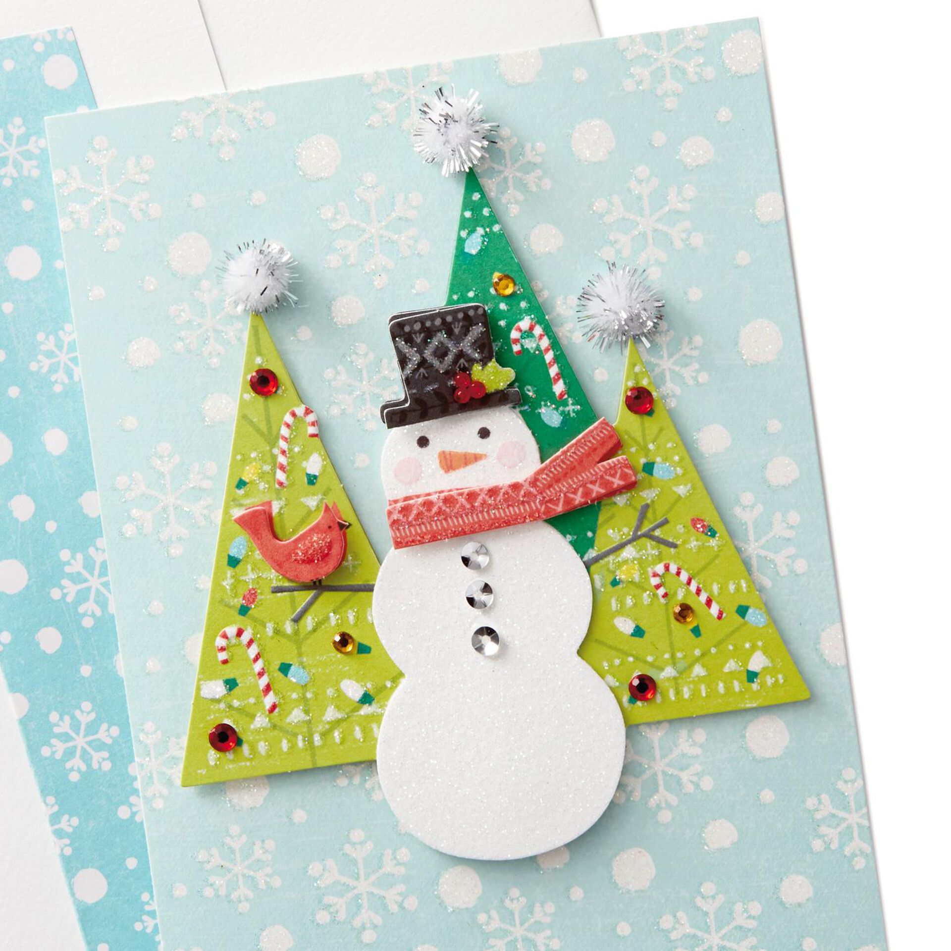 Jolly Holiday Snowman Christmas Cards, Box of 8 Boxed Cards Hallmark