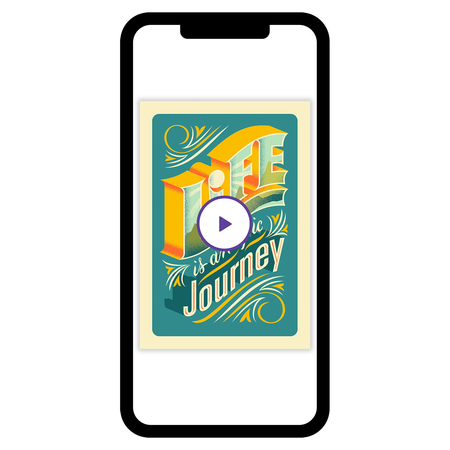 Life Is An Epic Journey Birthday eCard