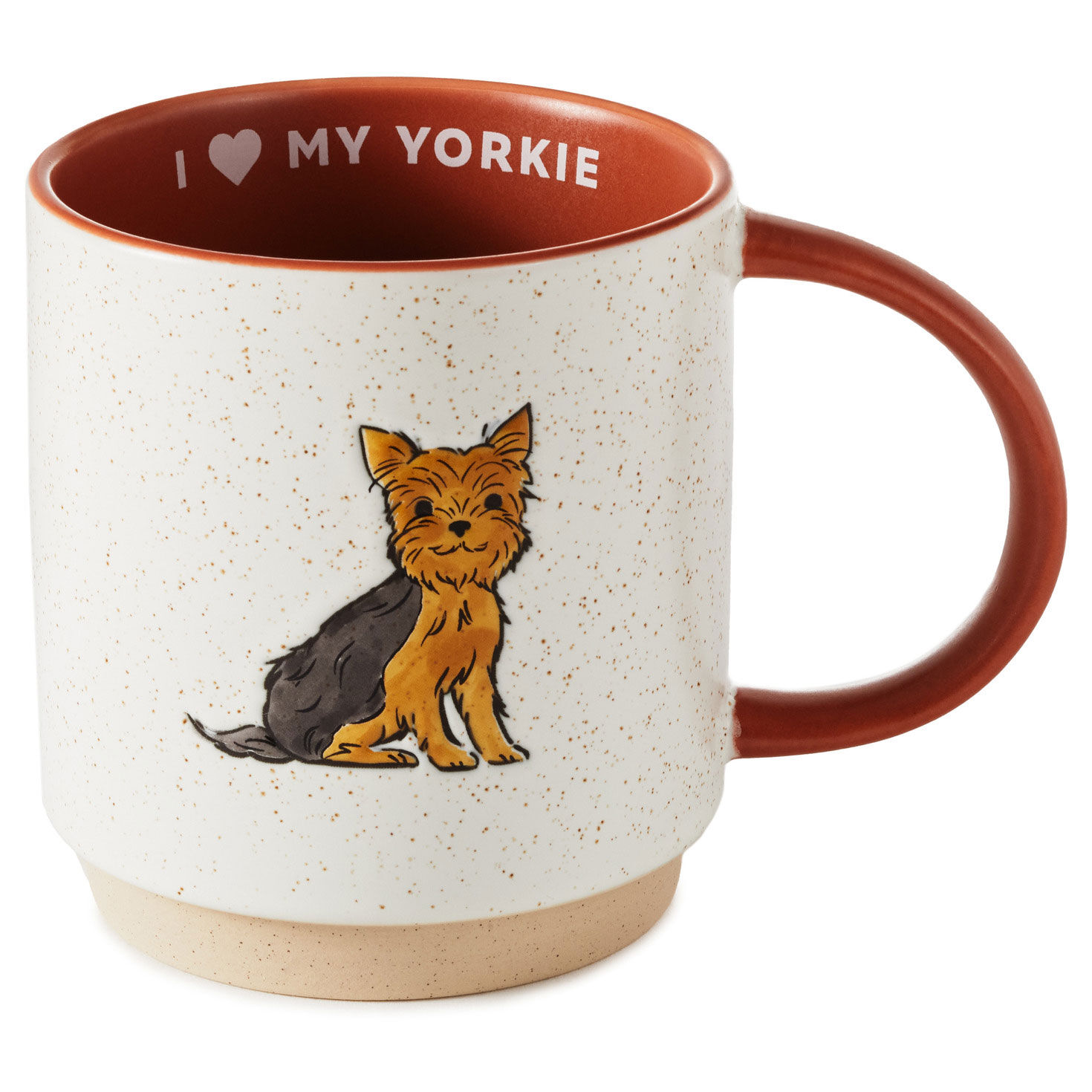I Heart My Yorkie Mug, 16 oz.