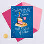 Wine and a Side of Cake Funny Birthday Card, , large image number 5