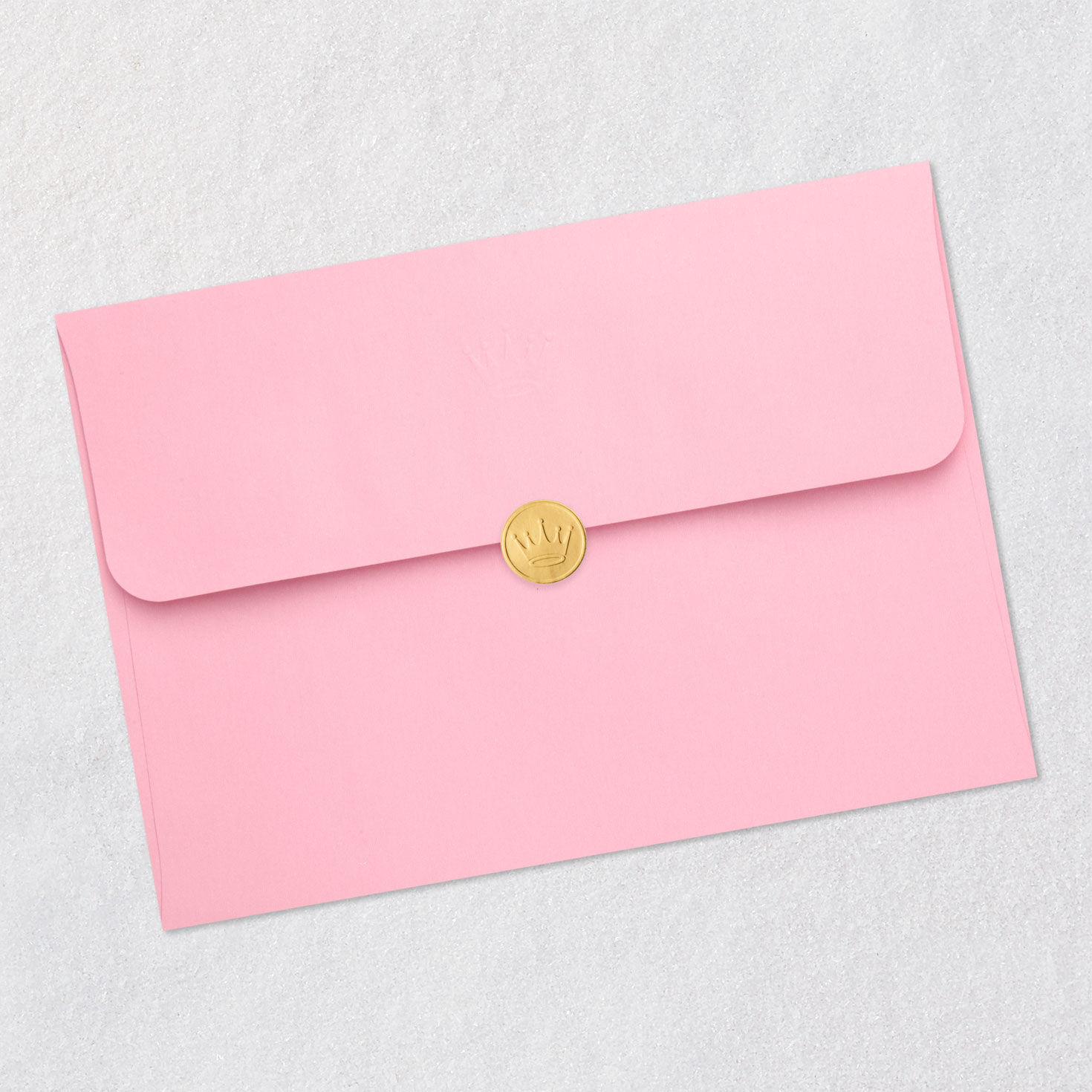 Best Mom Ever Flowers Pop-Up Mother's Day Card Envelope Back with Seal image number 7