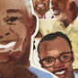 Black Men Watercolor Portraits Father's Day Card Card Front Detail image number 5