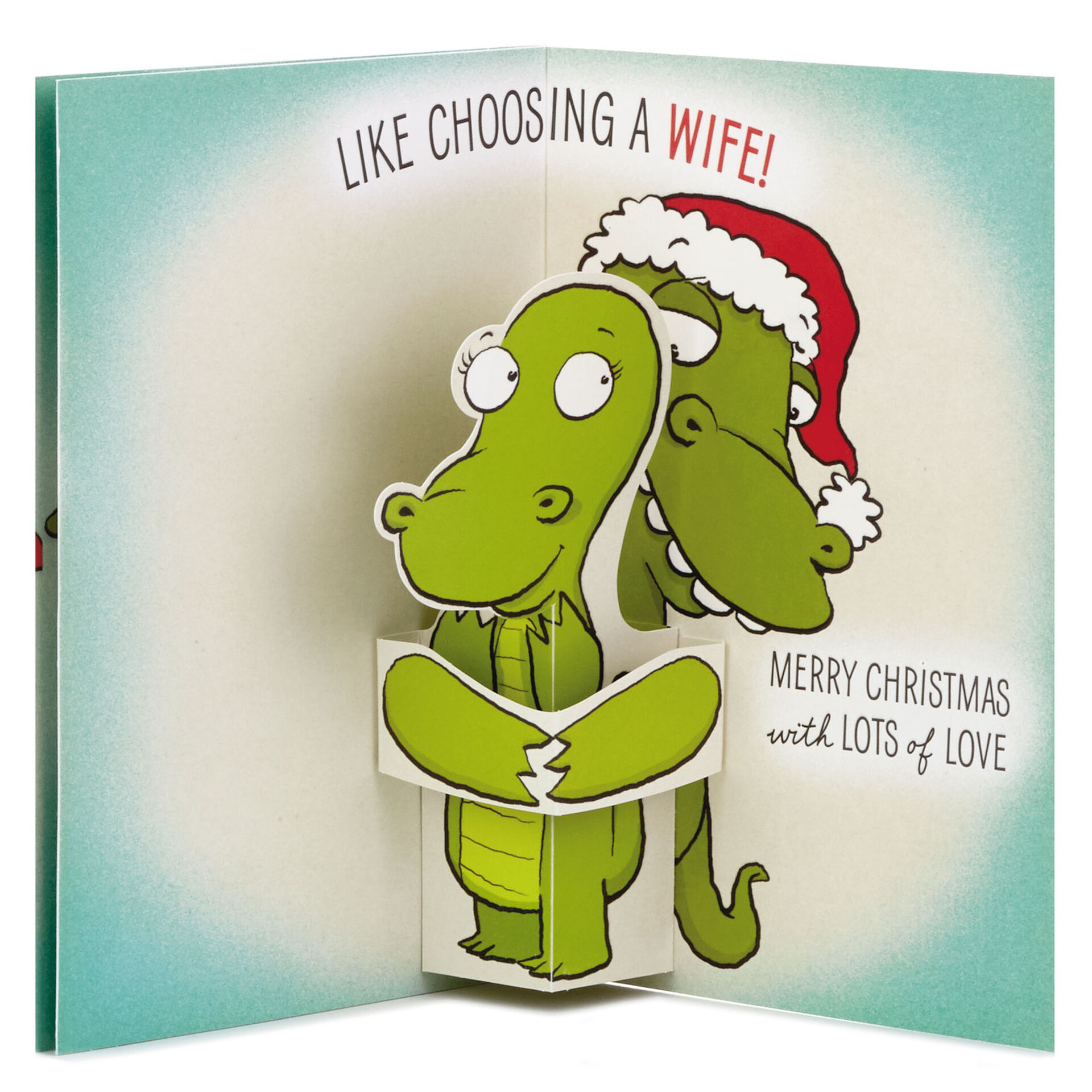 Christmas Card for Wife from Hallmark Funny Friends™ Design Christmas Card for Wife from Hallmark Funny Friends™ Design