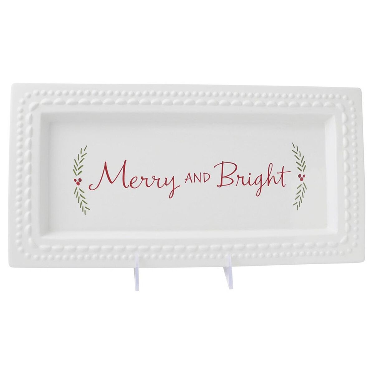 Merry And Bright Holiday Serving Platter Kitchen Accessories Hallmark