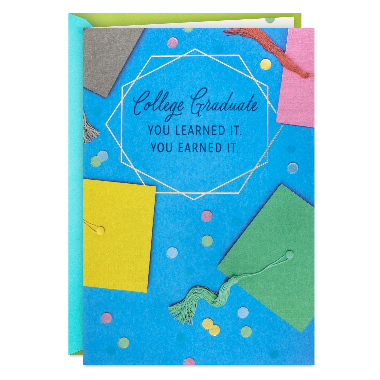 You Learned It, You Earned It College Graduation Card