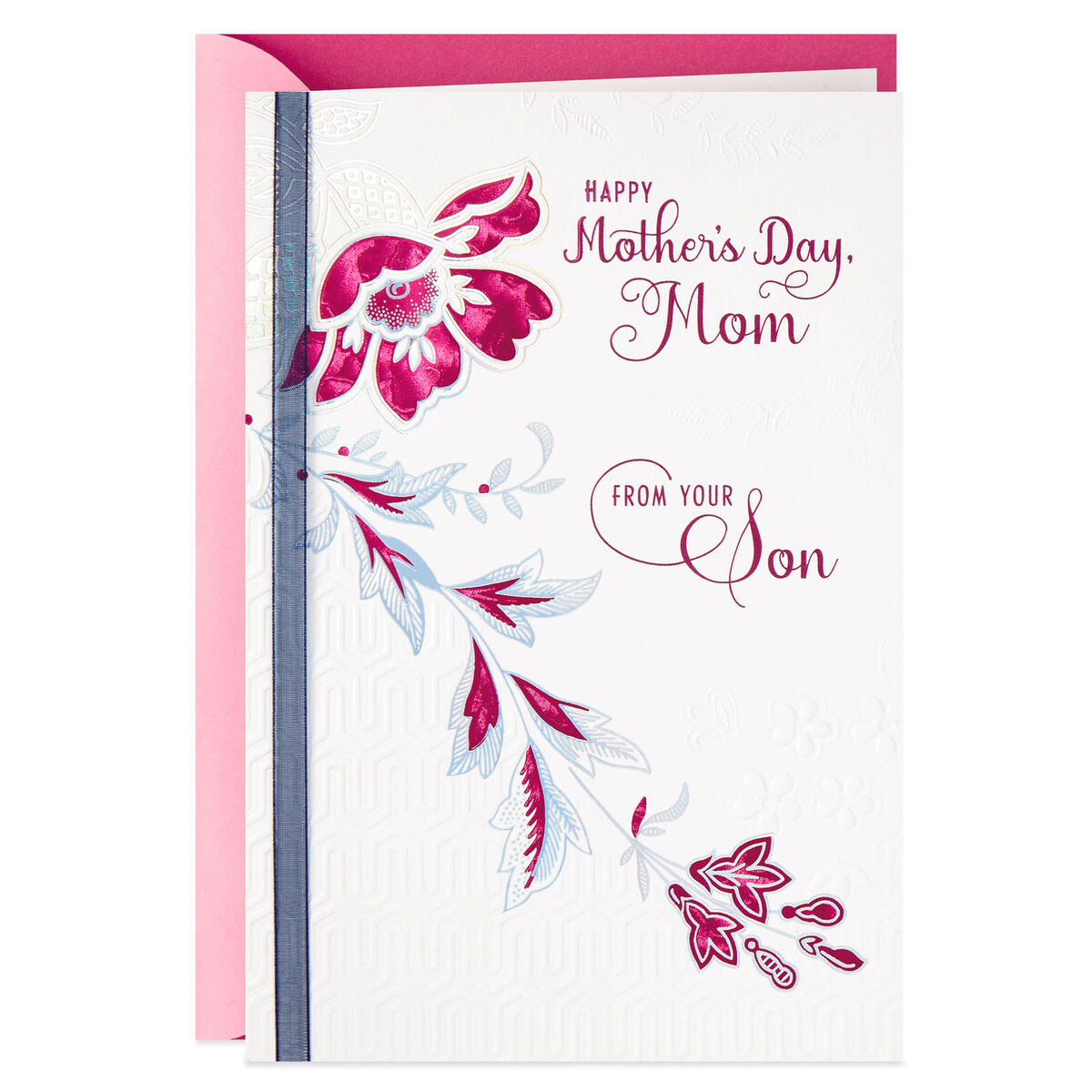Lucky to Be Your Son Mother's Day Card for Mom - Greeting Cards - Hallmark