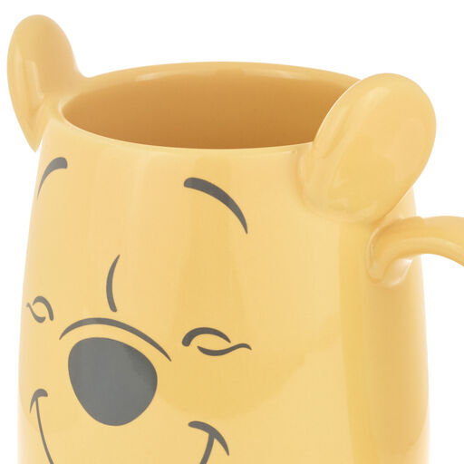 Disney Winnie the Pooh Dimensional Pooh Bear Mug, 17 oz., 