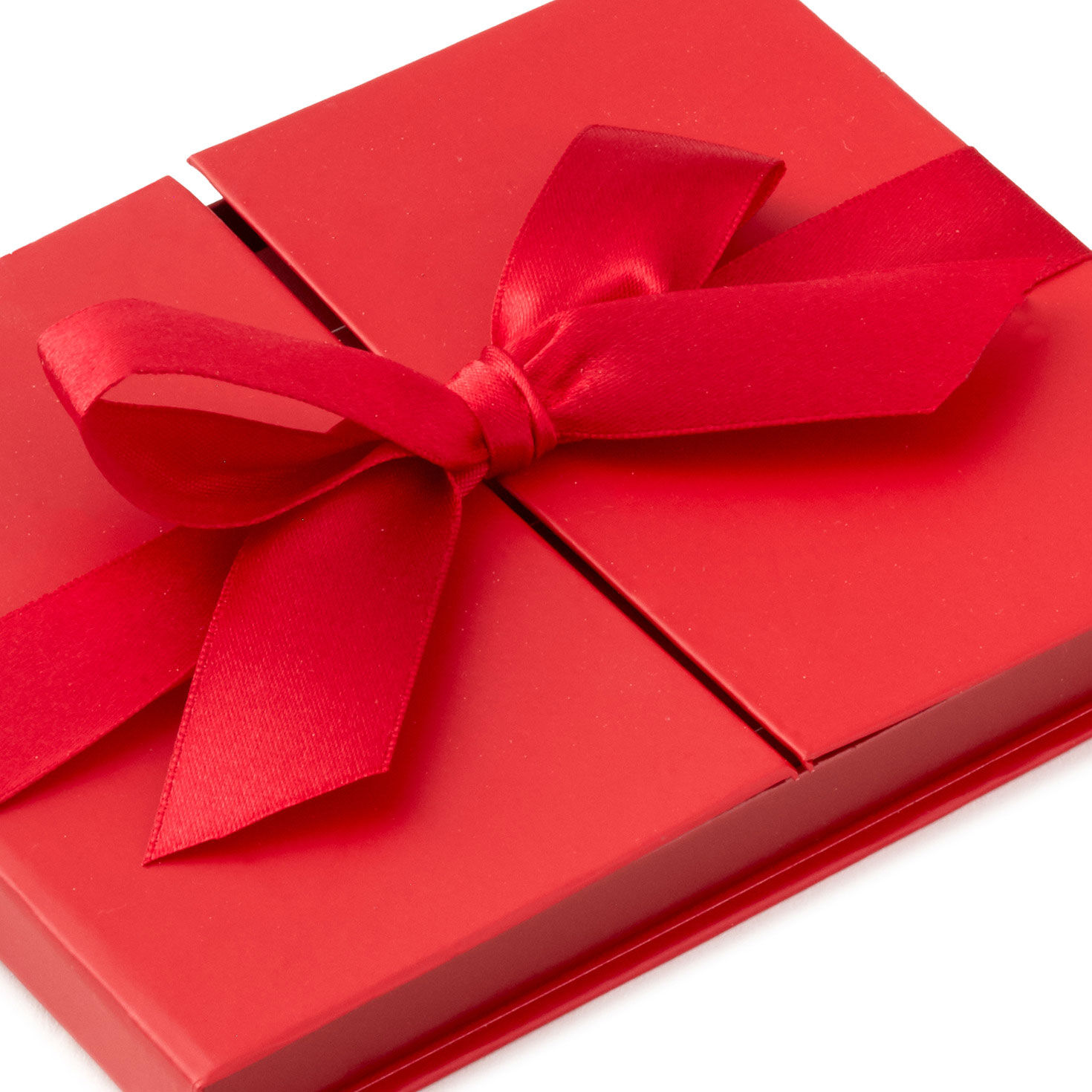 Red With Bow Gift Card Holder Box  image number 4