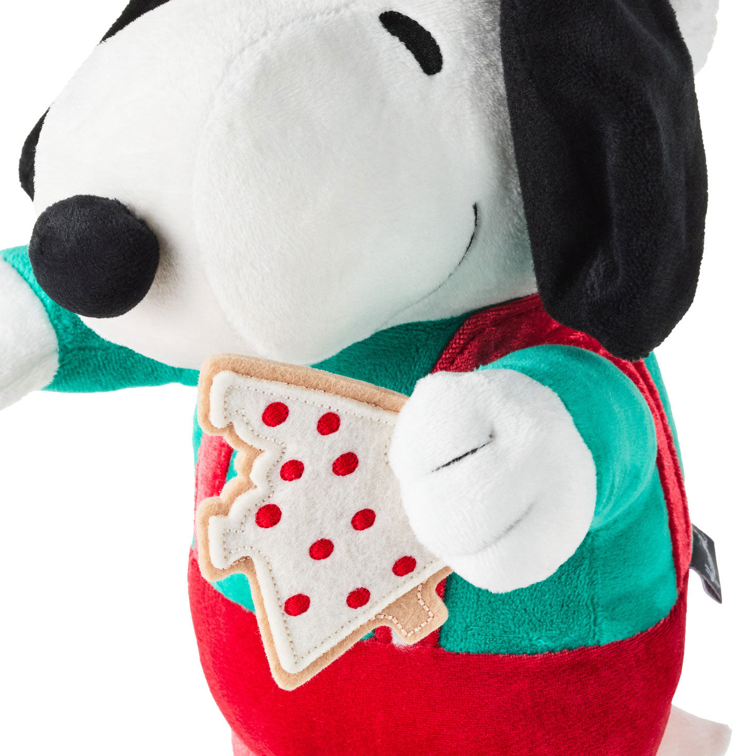Peanuts® Santa Snoopy With Cookie Plush With Sound and Motion, 12" for only USD 22.49 | Hallmark