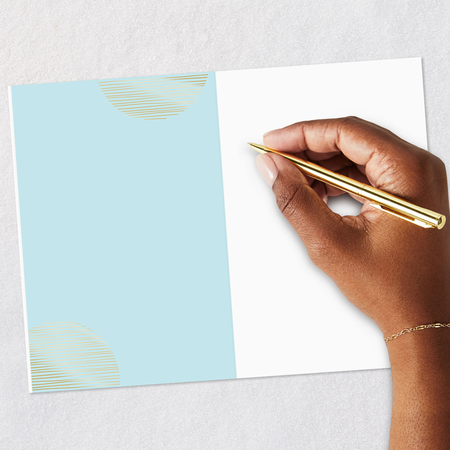 Stacked Stones on the Beach Blank Card Signing card image number 5